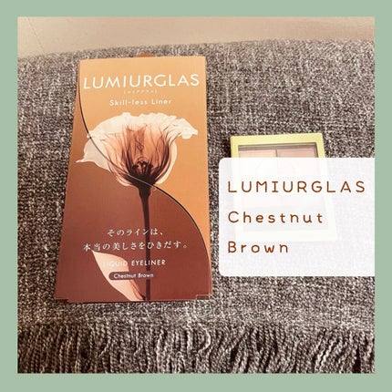 スキルレスライナー/LUMIURGLAS/リキッドアイライナーを使ったクチコミ(1枚目)