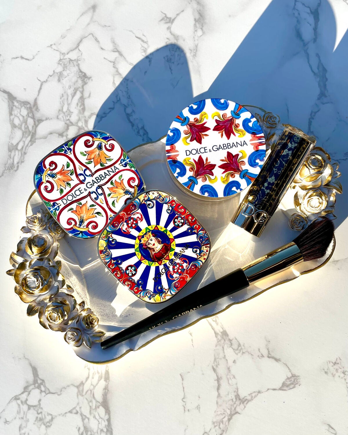 ホリデーパウダーボックスA/DOLCE&GABBANA BEAUTY/メイクアップキットを使ったクチコミ(8枚目)