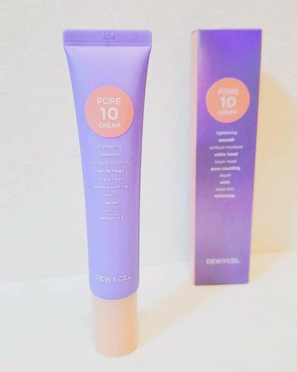 ポアーテンクリーム/DEWYCEL/化粧下地を使ったクチコミ(1枚目)