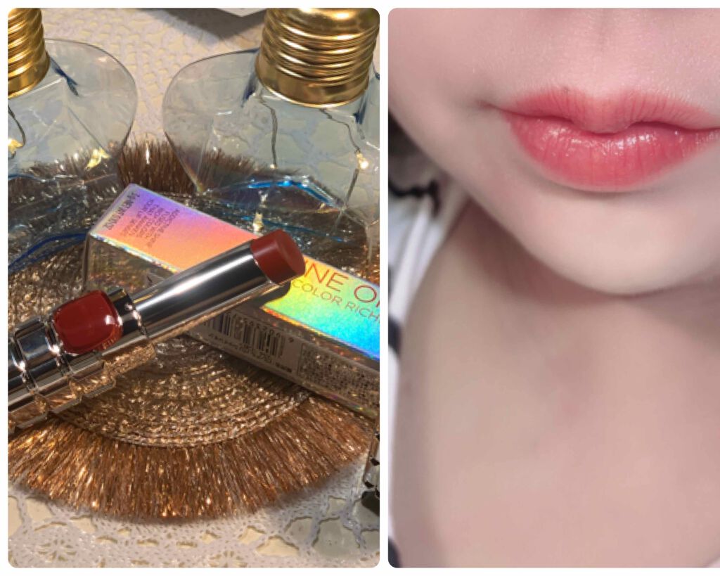 シャインオン/ロレアル パリ/口紅を使ったクチコミ(2枚目)