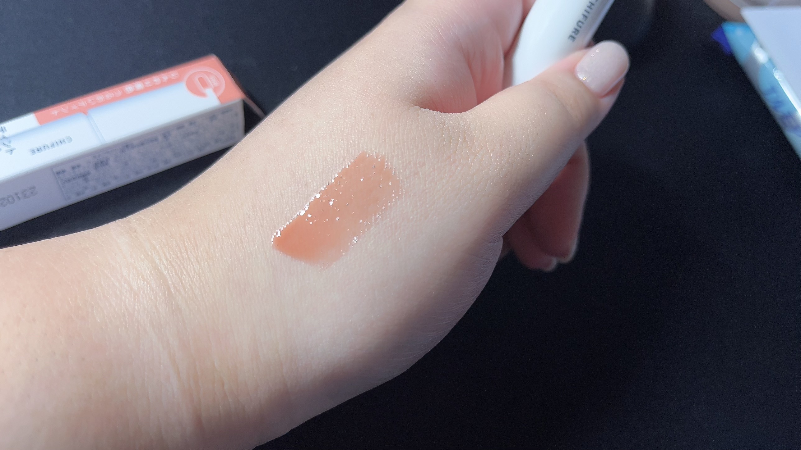 ティント リップ ジェル/ちふれ/リップティントを使ったクチコミ（3枚目）