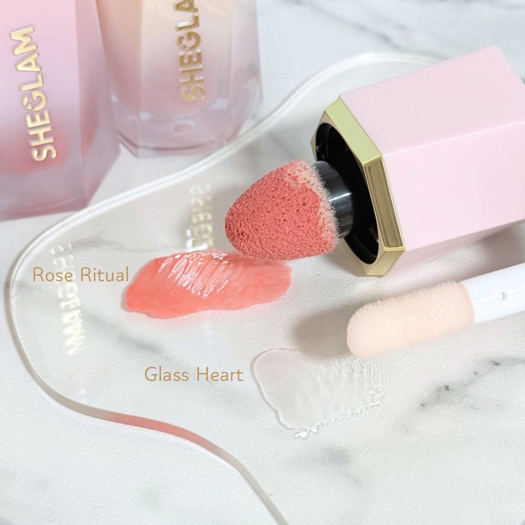 Festive Glow ã®ããã»ãã - Rose Ritual & Glass Heart/SHEGLAM/ãããã»ã»ããã䜿ã£ãã¯ãã³ãïŒ3æç®ïŒ