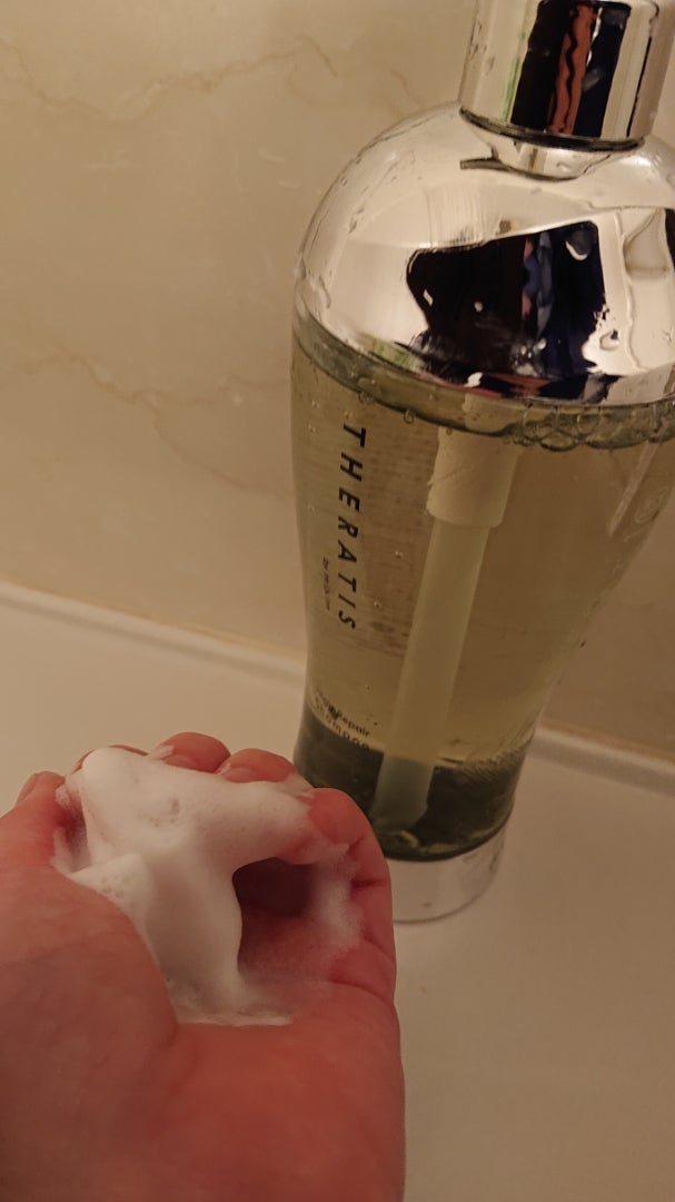 ナイトリペア シャンプー/ヘアトリートメント/THERATIS/シャンプー・コンディショナーを使ったクチコミ(3枚目)