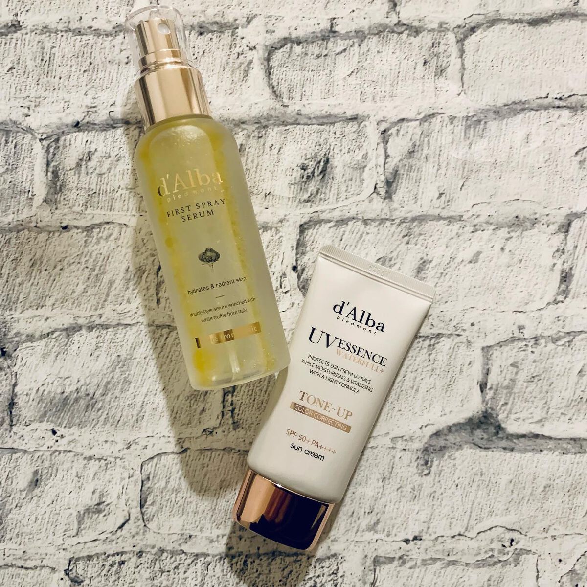 ダルバ ホワイトトリュフファーストスプレーセラム/ダルバ/ミスト状化粧水を使ったクチコミ（1枚目）