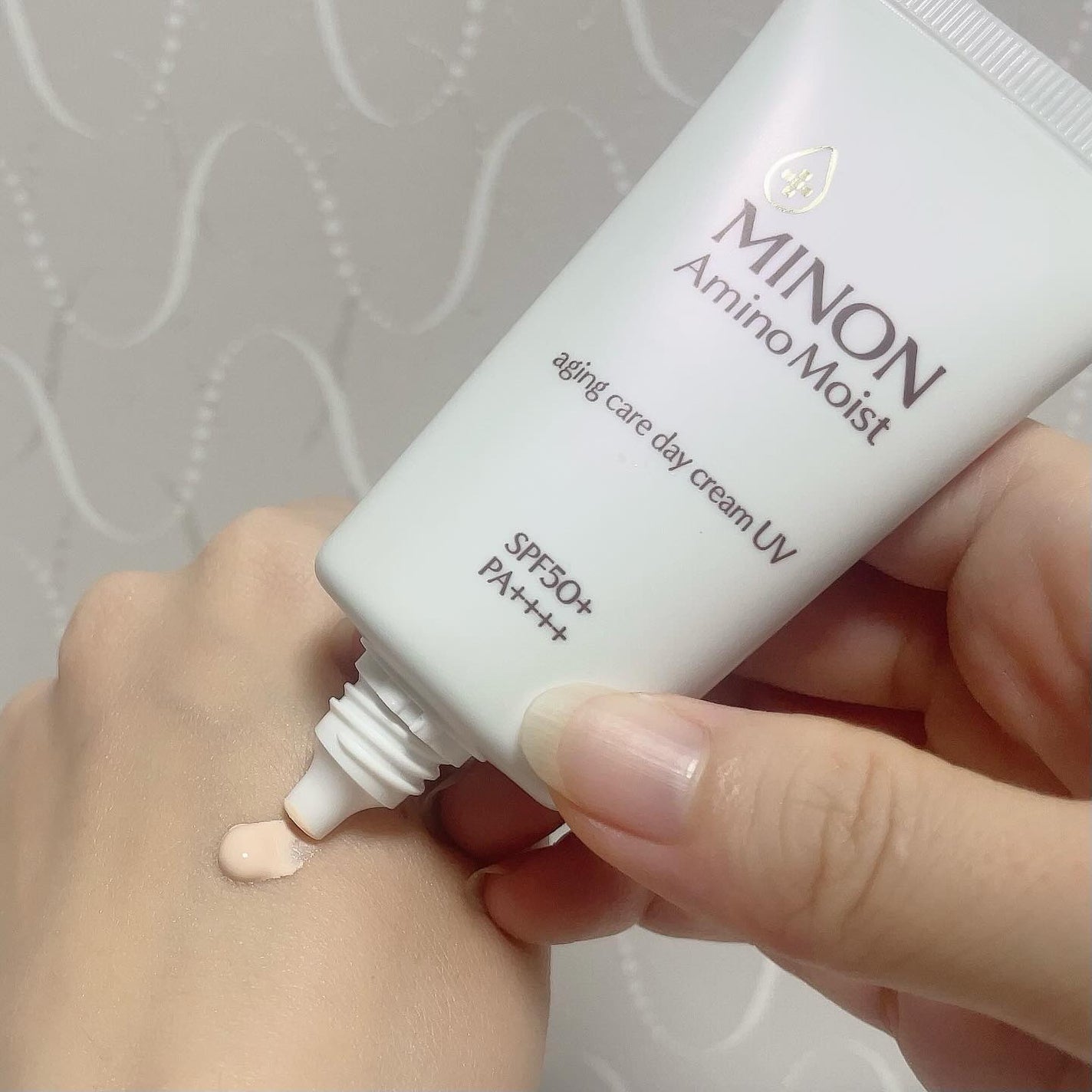 ミノン アミノモイスト エイジングケア デイクリームUV/ミノン/日焼け止めクリームを使ったクチコミ(2枚目)