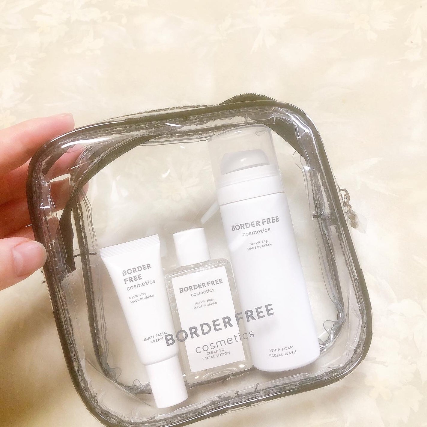 ミニサイズスキンケアセット/BORDER FREE cosmetics/トライアルキットを使ったクチコミ(5枚目)