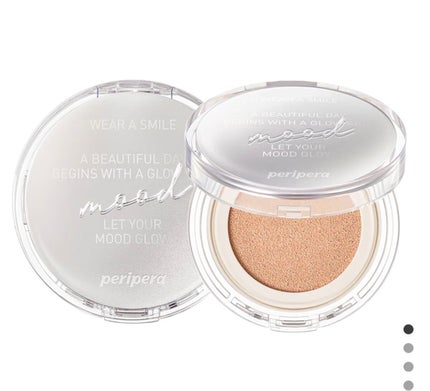 ムードヴィーガングロークッション/PERIPERA/クッションファンデーションを使ったクチコミ(1枚目)