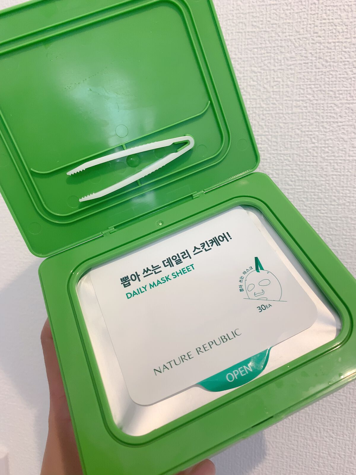 マイルド&モイスチャーアロエデイリーシートマスク/ネイチャーリパブリック/シートマスク・パックを使ったクチコミ(2枚目)