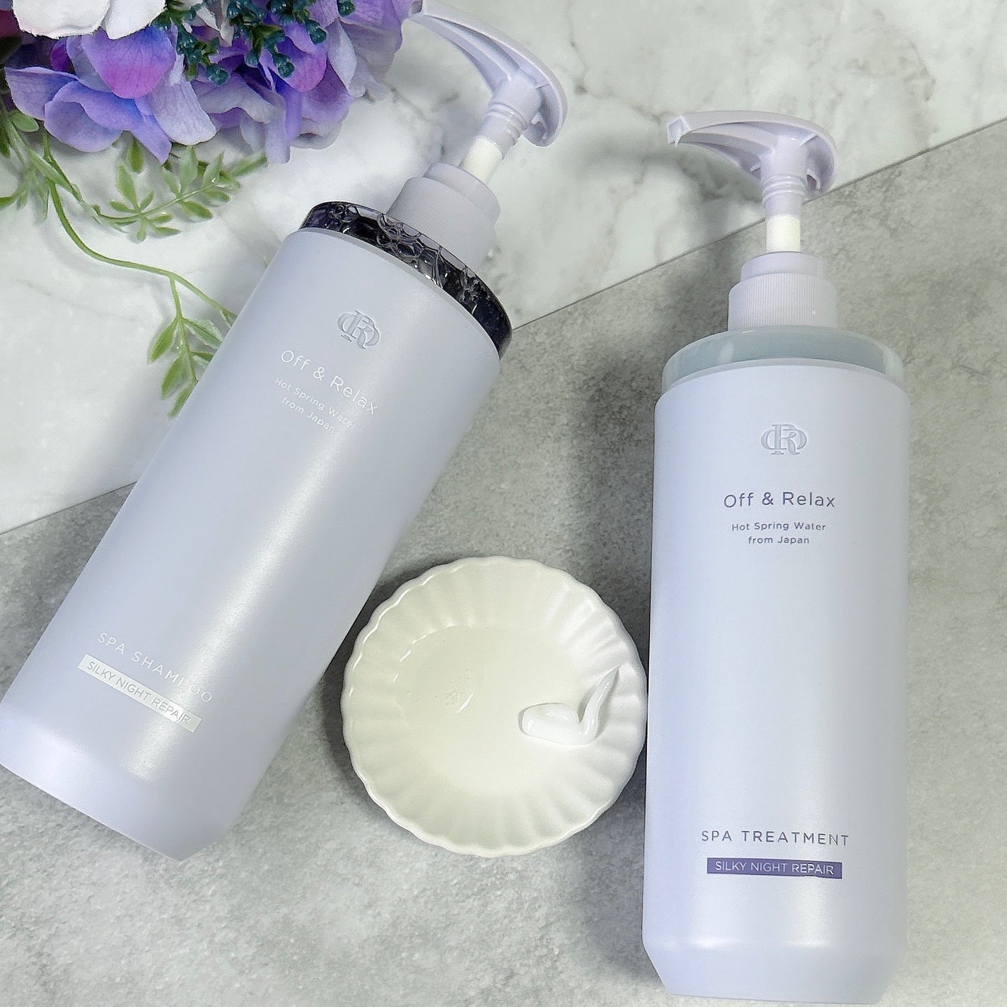 OR スパ・シャンプー/ヘアトリートメント シルキーナイトリペア/Off&Relax/市販シャンプーを使ったクチコミ(5枚目)