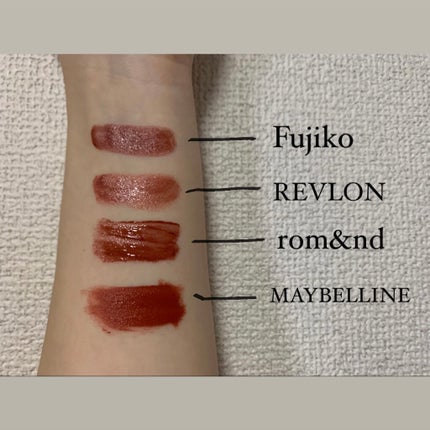 スーパー ラストラス リップスティック 070 ピンク トリュフ/REVLON/口紅を使ったクチコミ(2枚目)