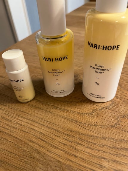 8デイズ ピュアビタミンCクリーム/VARI:HOPE/フェイスクリームを使ったクチコミ(2枚目)