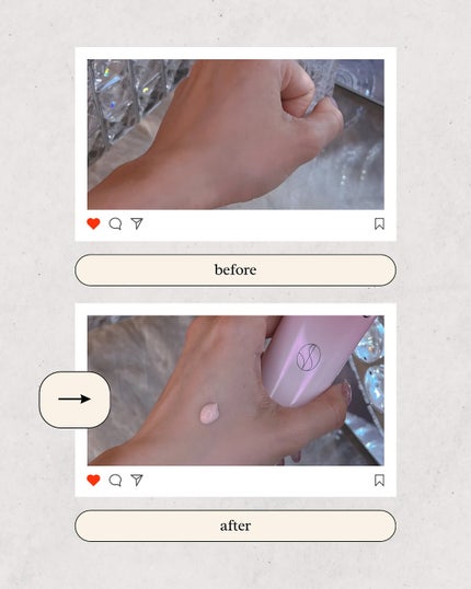 プレミ アムビーガン トーンアップ日焼け止め SPF50+PA++++/dinsee/日焼け止めミルクを使ったクチコミ(6枚目)