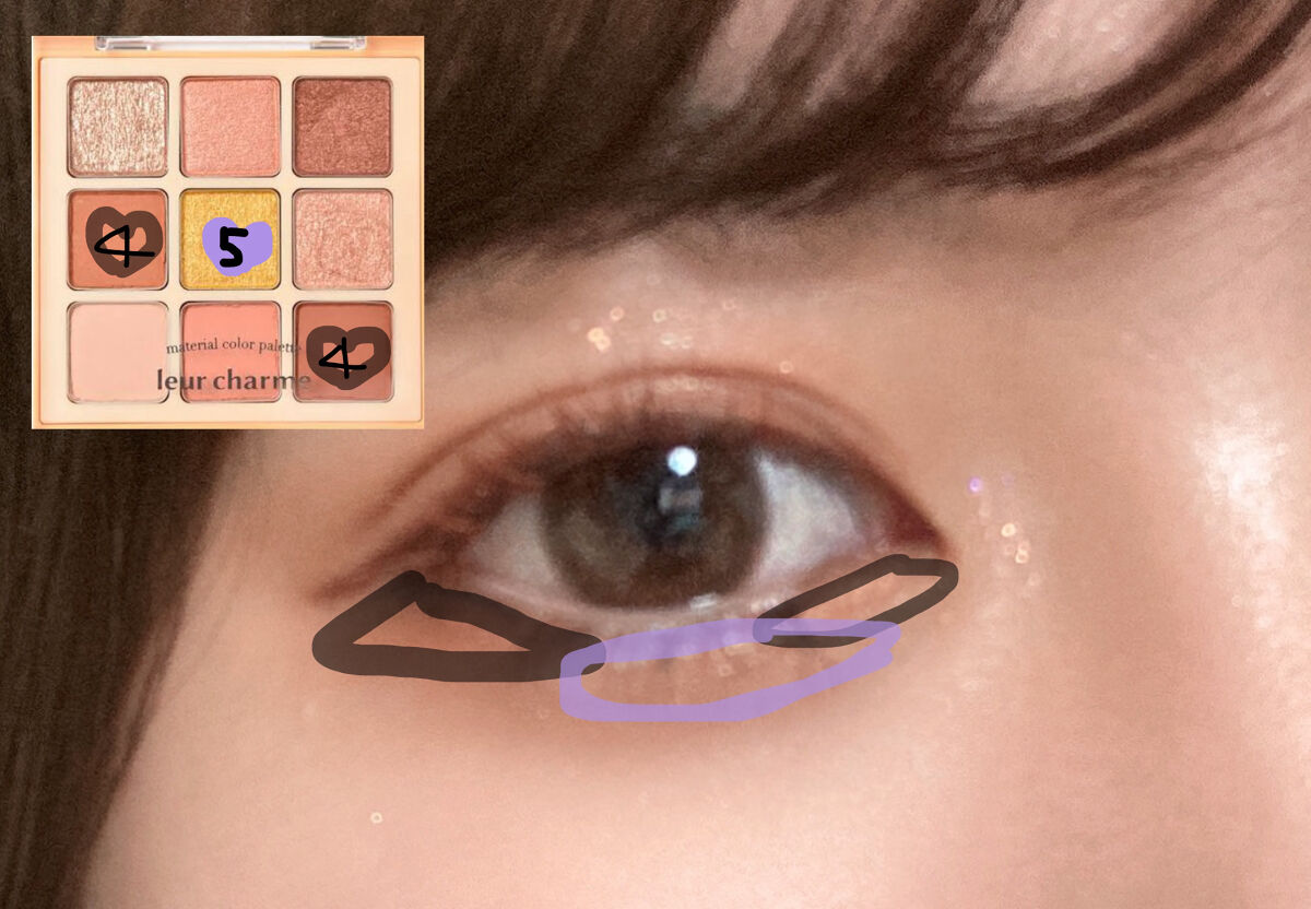 クリーミータッチライナー/キャンメイク/ジェルアイライナーを使ったクチコミ（3枚目）