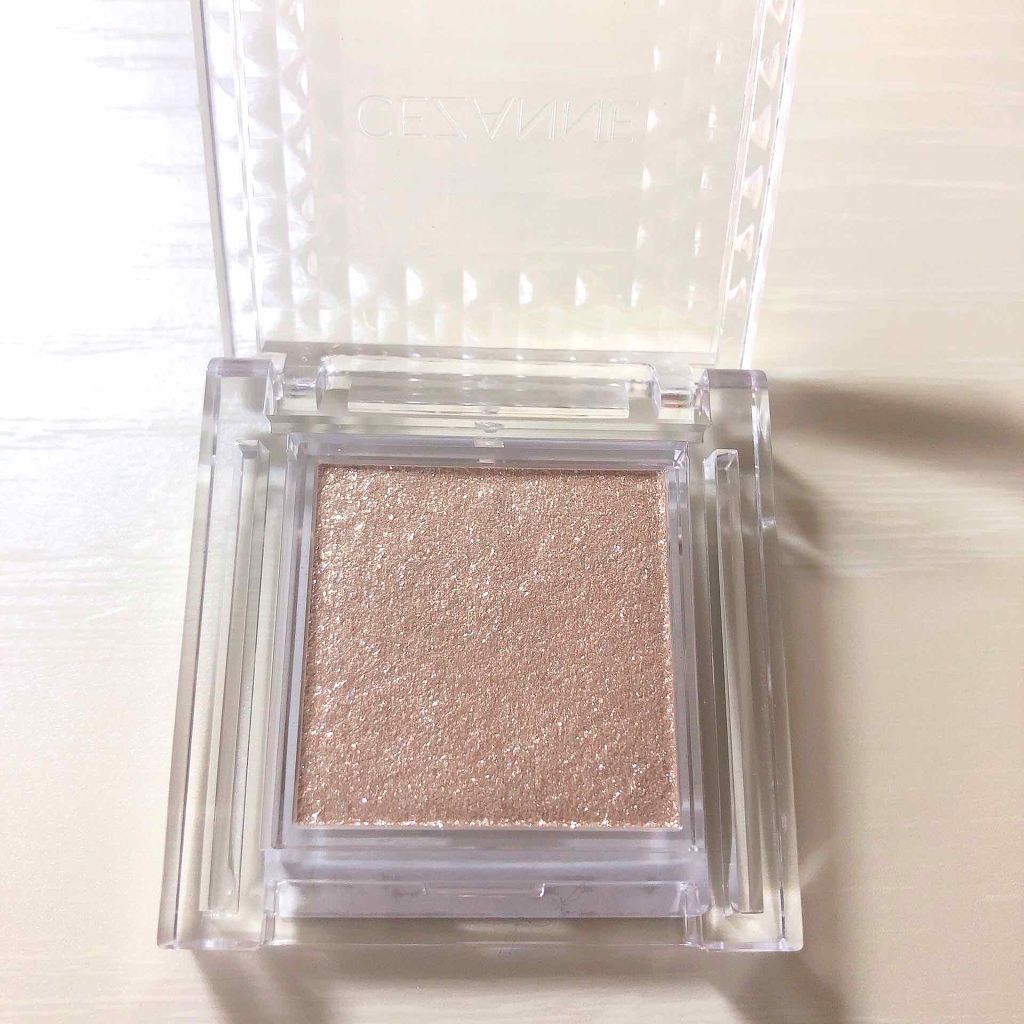 シングルカラーアイシャドウ/CEZANNE/単色アイシャドウを使ったクチコミ（2枚目）