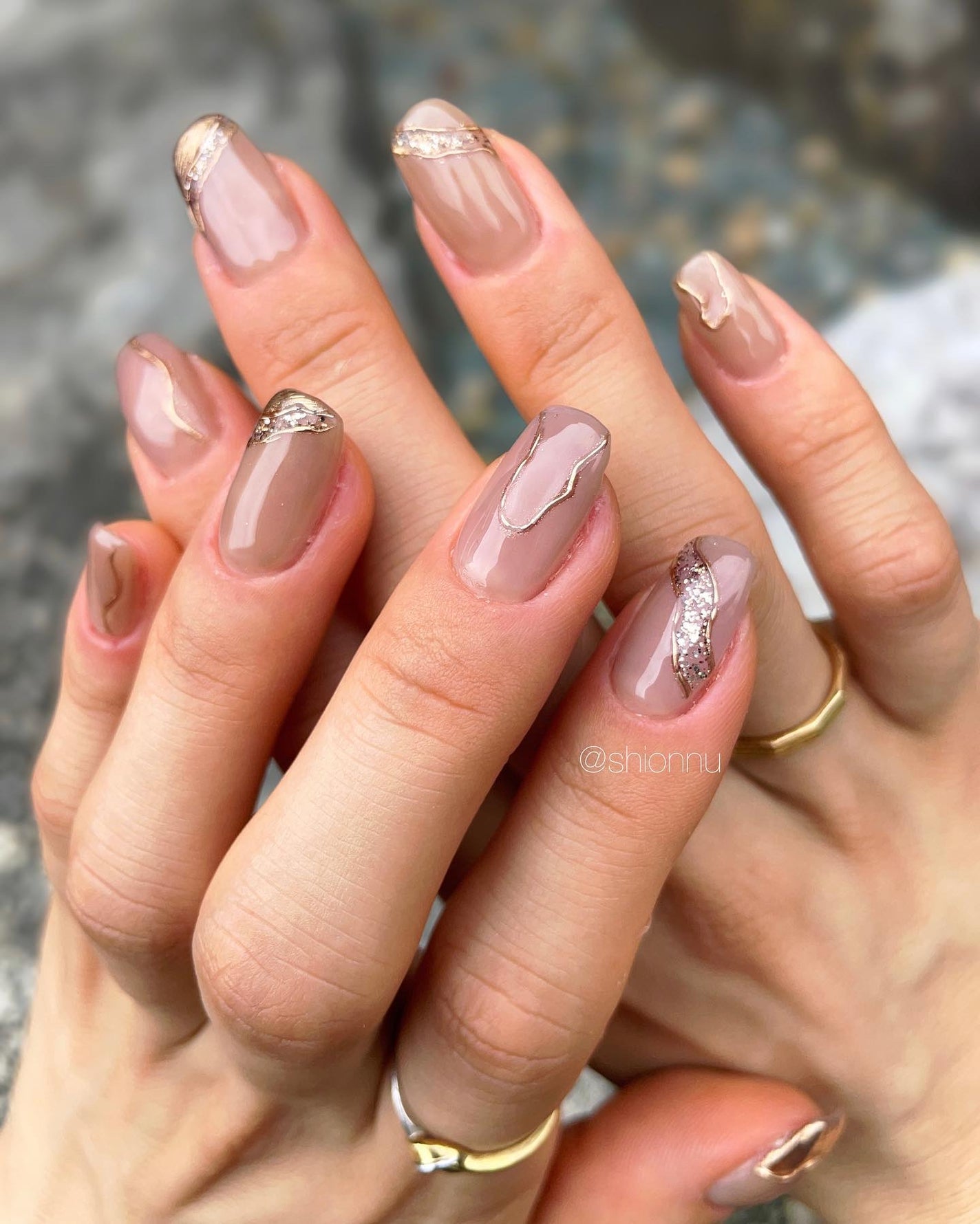 ラブリーカラージェル/グレースジェル/ジェルネイルを使ったクチコミ(7枚目)