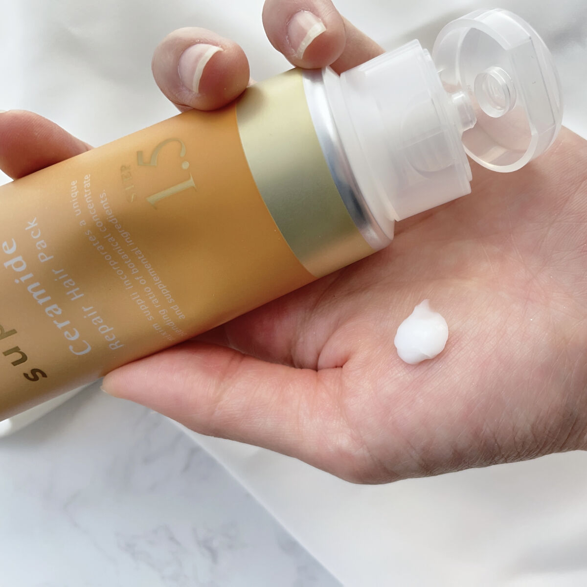 mixim suppli セラミド リペアヘアパックのクチコミ「＼　1.5ステップに追加してみては？　／

✔️mixim suppli 
　　セラミド リペ.....」（2枚目）