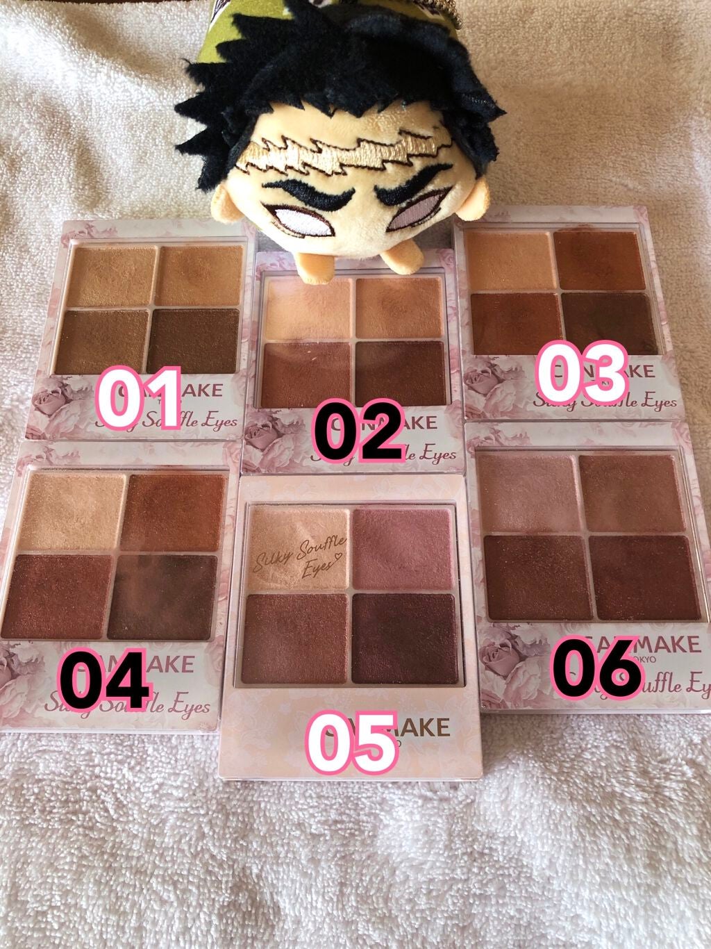 シルキースフレアイズ/キャンメイク/アイシャドウパレットを使ったクチコミ(1枚目)