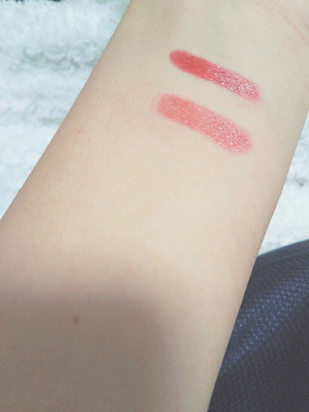 ボリュームバームリップ N/インテグレート/口紅を使ったクチコミ(2枚目)