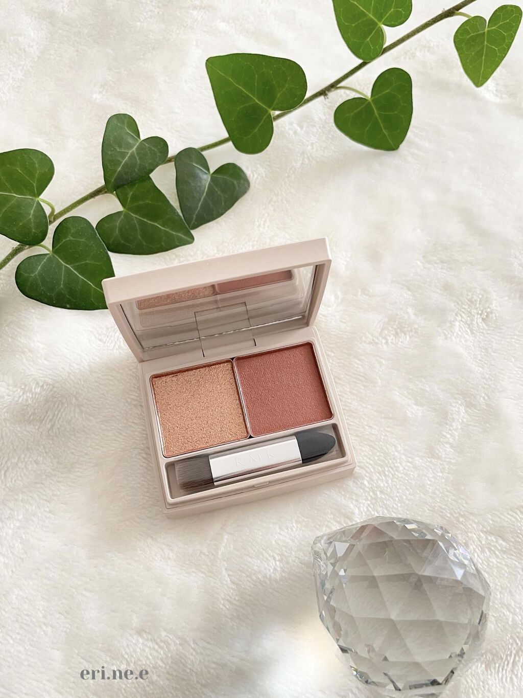 スプリングブレイズ デュオアイシャドウ/RMK/アイシャドウパレットを使ったクチコミ（2枚目）