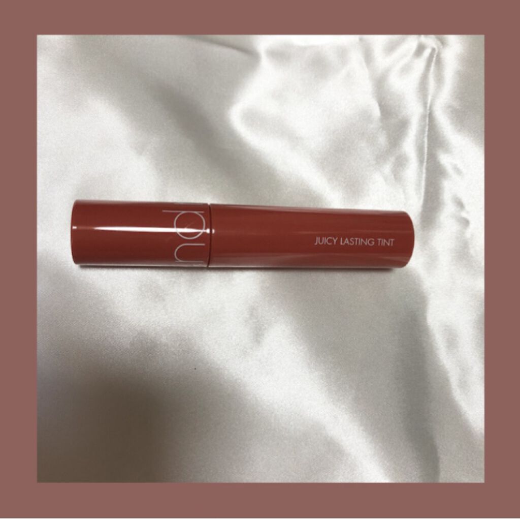 ジューシーラスティングティント/rom&nd/リップティントを使ったクチコミ（1枚目）