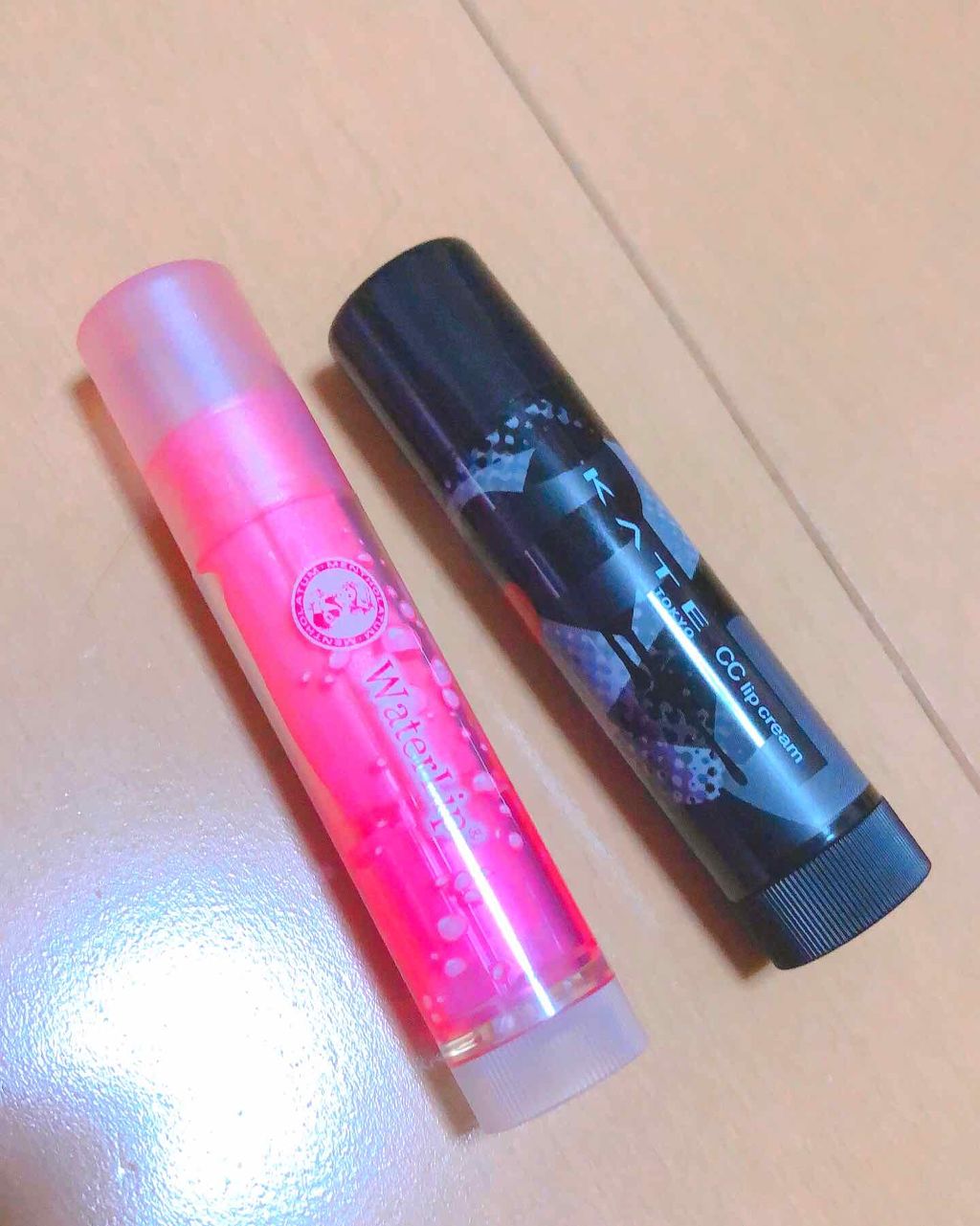 ウォーターリップ ほんのり色つき/メンソレータム/リップクリームを使ったクチコミ（2枚目）