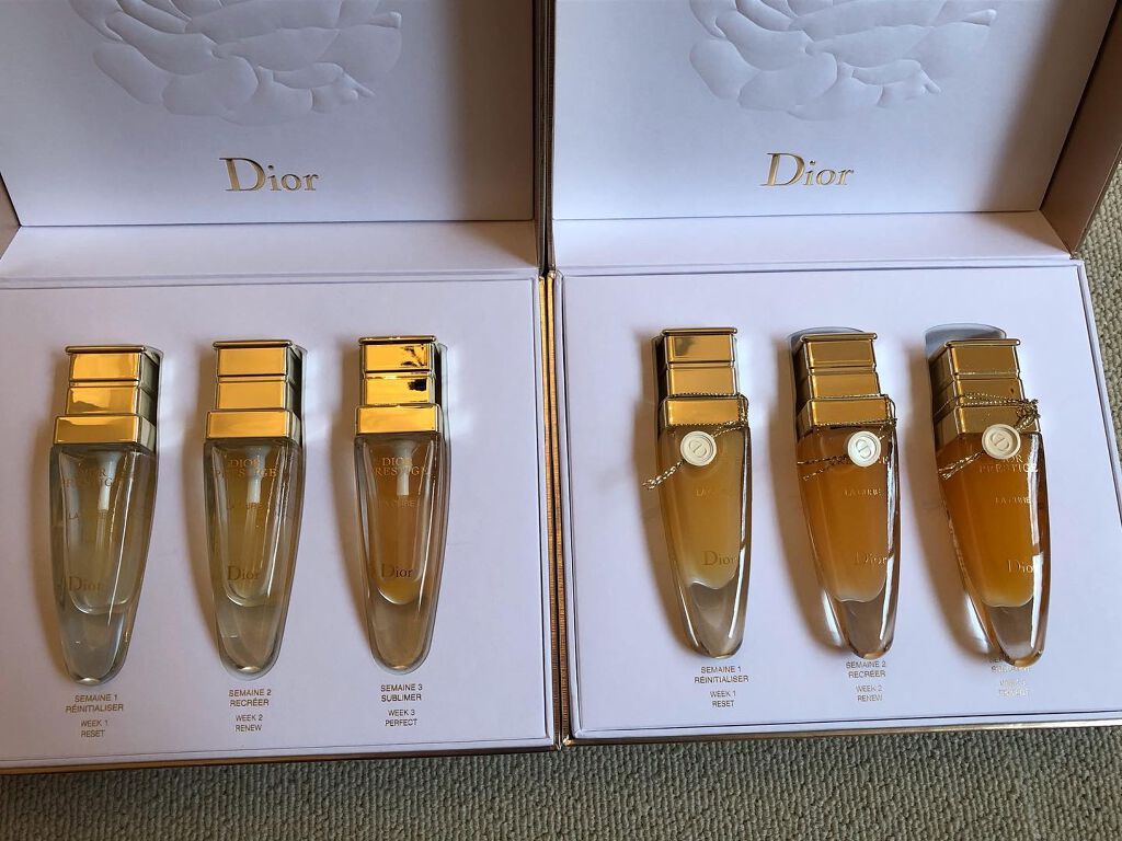 プレステージ ラキュール/Dior/スキンケアキットを使ったクチコミ(2枚目)