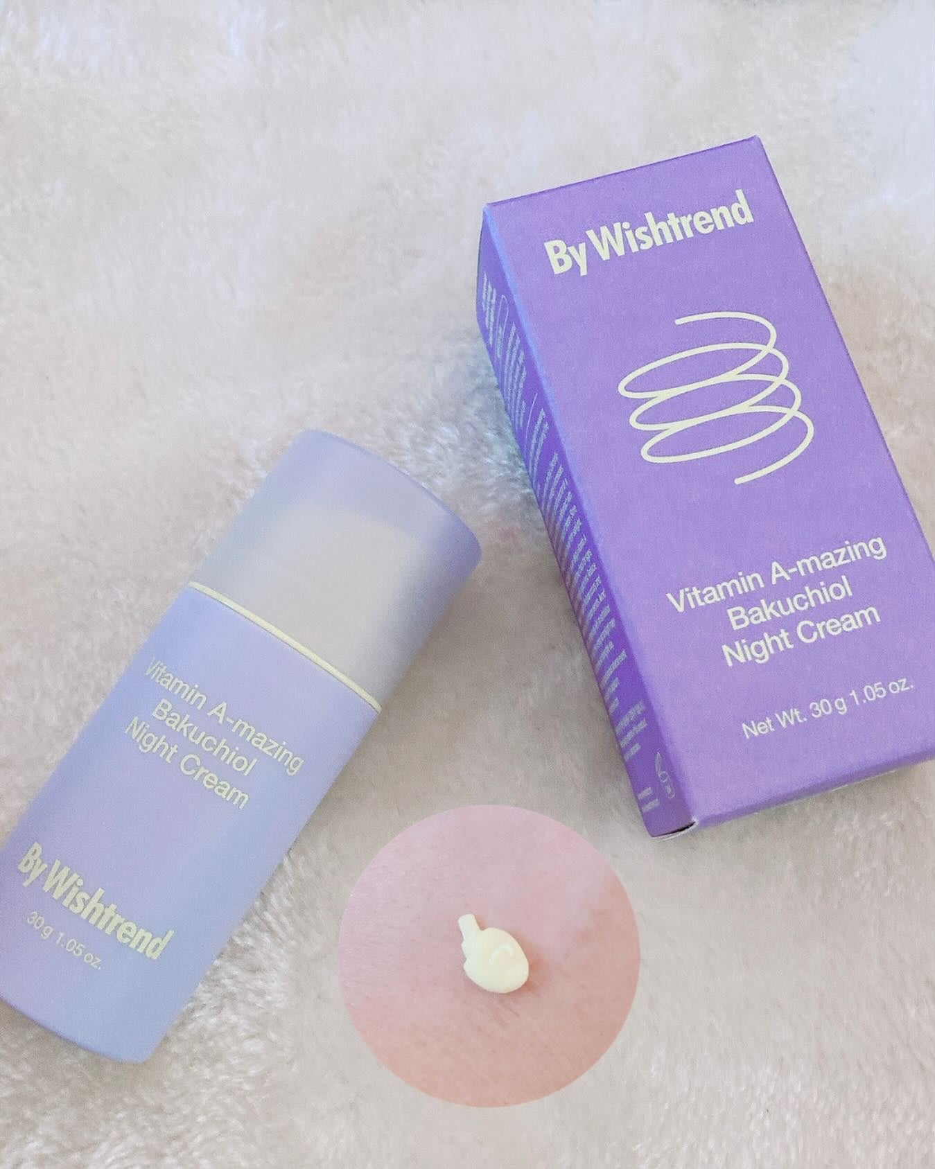 みきてぃ♡フォロバ100 on LIPS 「シンプルな夜のケア🐑🌙/ビタミンA-mazingバクチオールナ..」(1枚目)