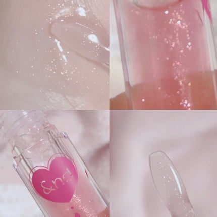 グラッシーコーティンググロス/&nd by rom&nd/リップグロスを使ったクチコミ(2枚目)