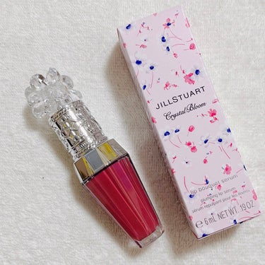 ジルスチュアート　クリスタルブルーム　リップブーケ セラム 06 rose redwood/JILL STUART/リップケア・リップクリームを使ったクチコミ（2枚目）