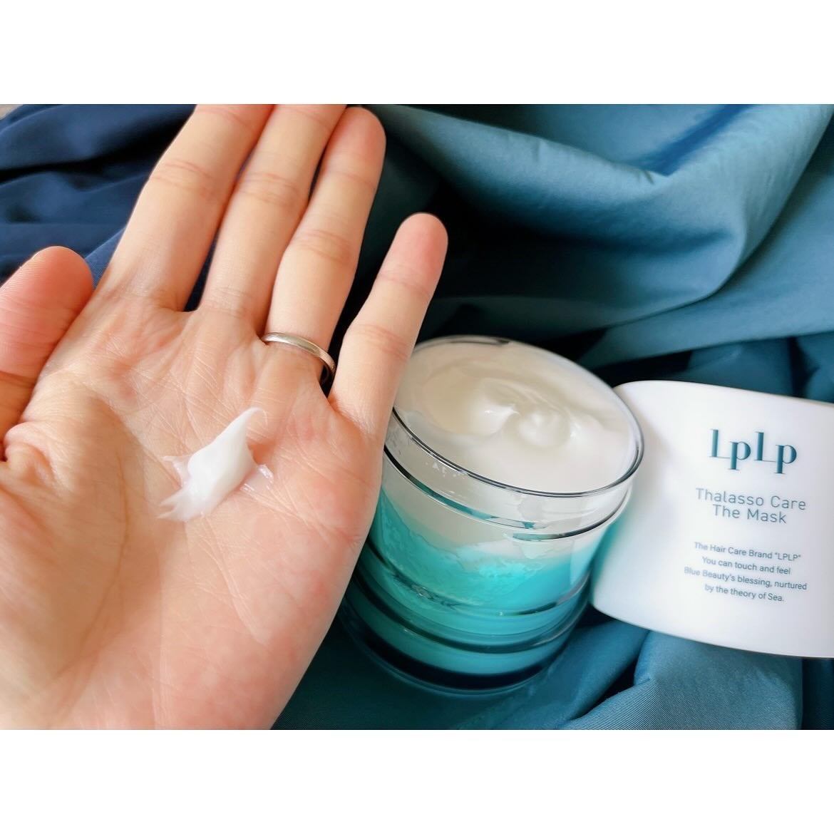 LPLP タラソケア ザ・マスク/LPLP(ルプルプ)/洗い流すヘアトリートメントを使ったクチコミ(4枚目)