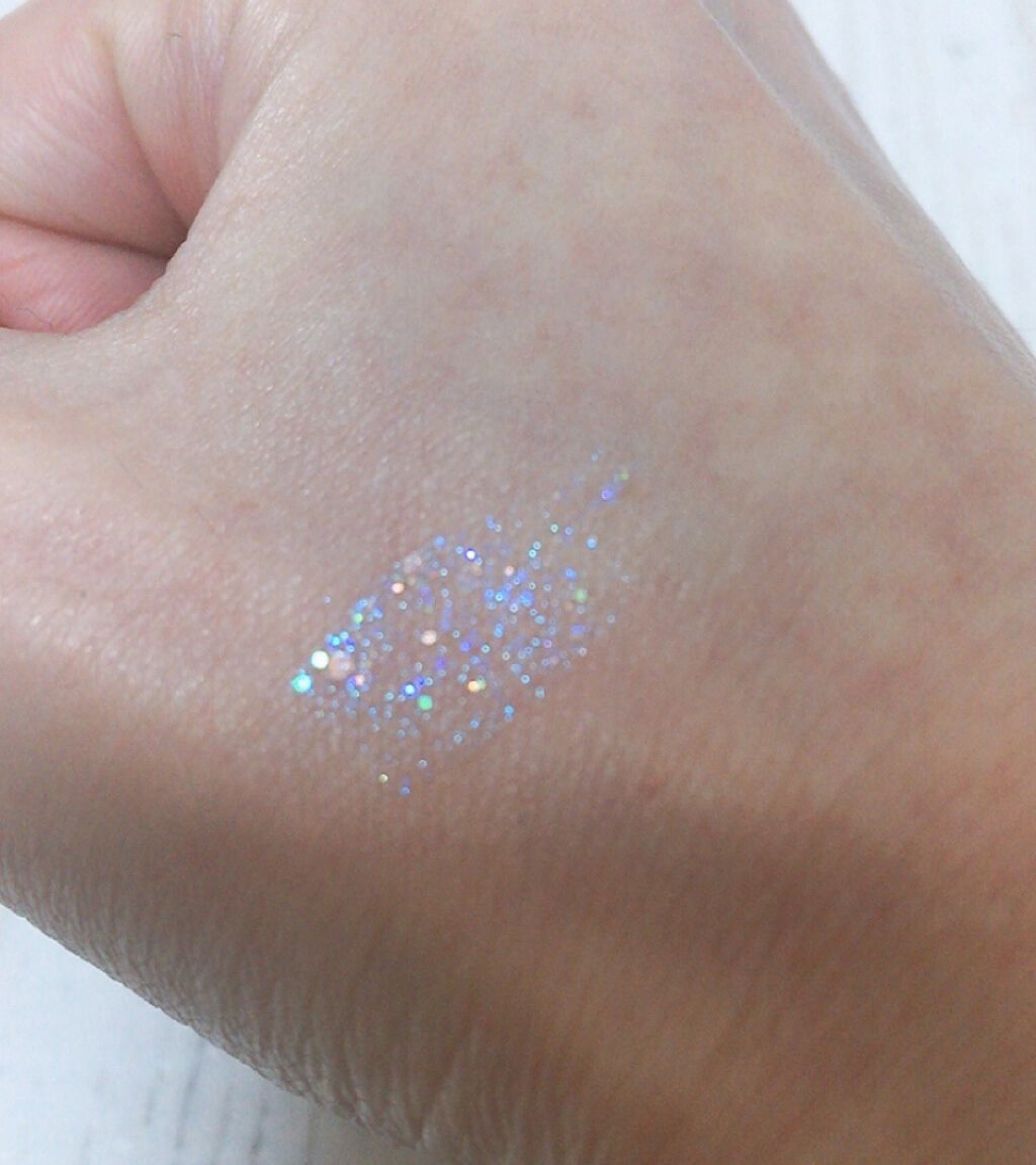 リキッド グリッター シャドウ/rom&nd/グリッターを使ったクチコミ(3枚目)