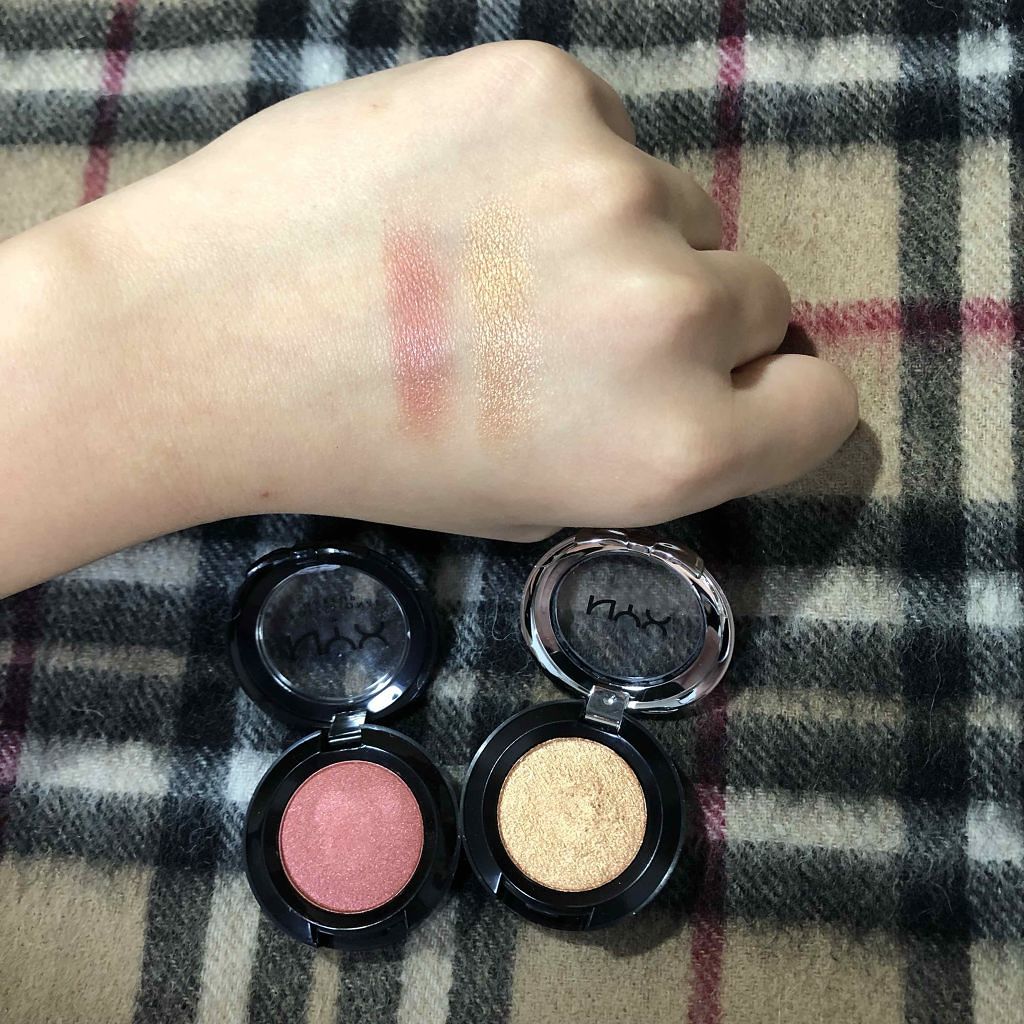 プリズマ シャドウ/NYX Professional Makeup/単色アイシャドウを使ったクチコミ（3枚目）