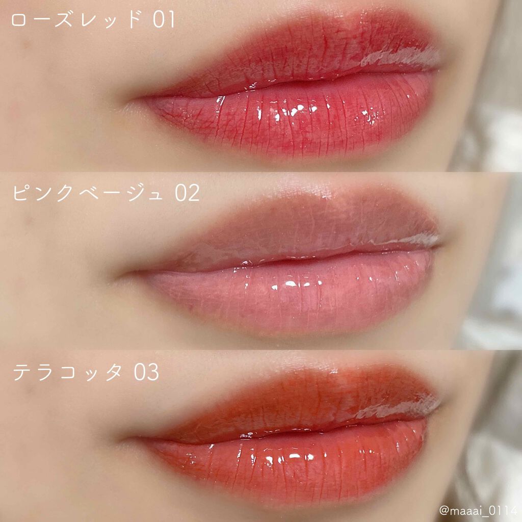 ローズリップグロス/ROSE LABO/リップグロスを使ったクチコミ（3枚目）