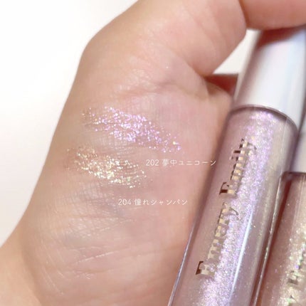 ドリーミー グリッターライナー/Emery Emily/グリッターを使ったクチコミ(7枚目)