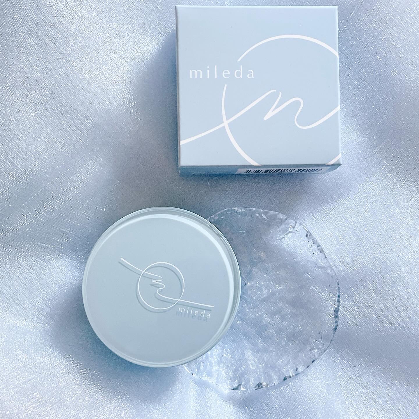 スムースフィットファンデーション ＃01 IVORY/mileda/パウダーファンデーションを使ったクチコミ（1枚目）