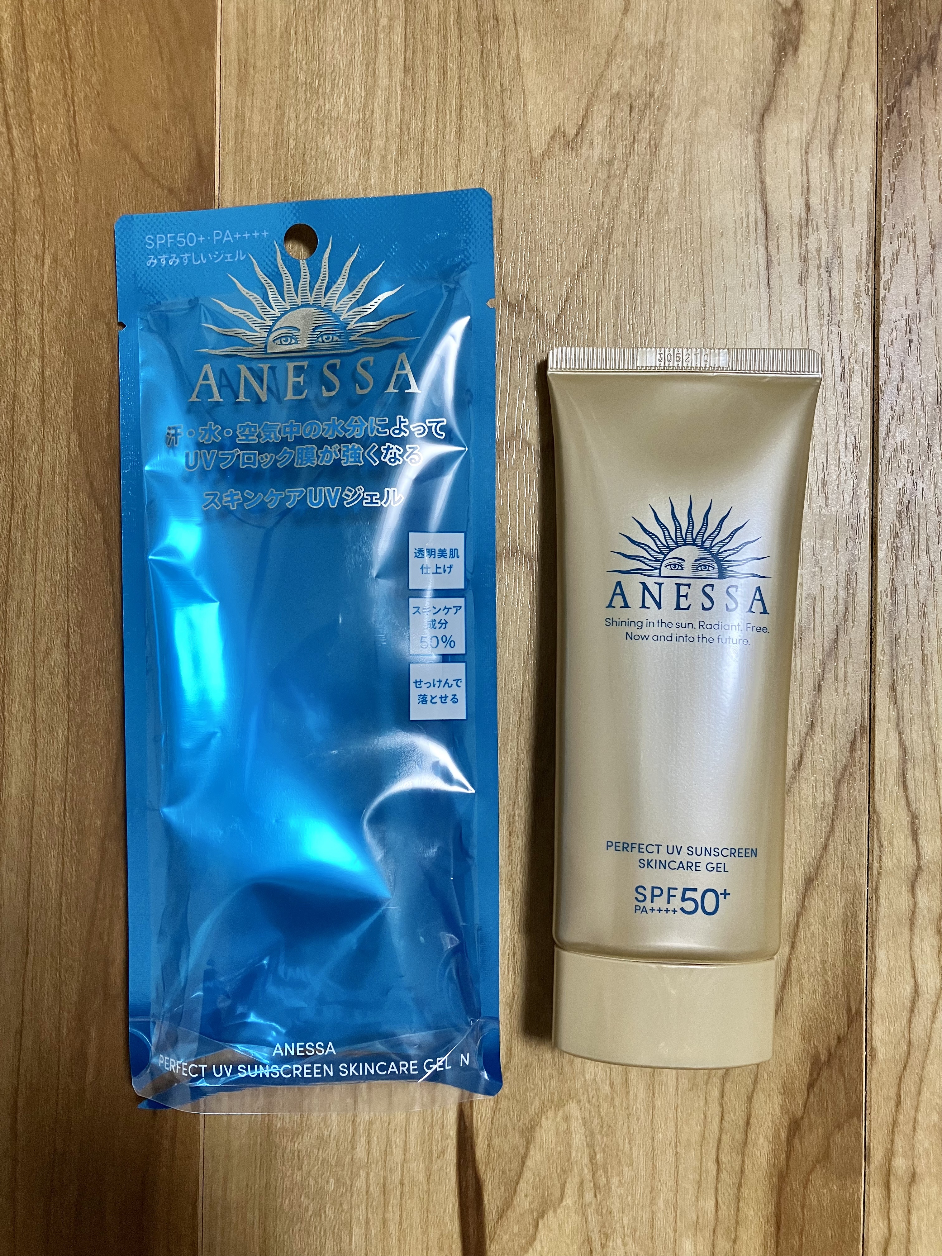 パーフェクトUV スキンケアジェル N/アネッサ/日焼け止め・UVケアを使ったクチコミ（1枚目）