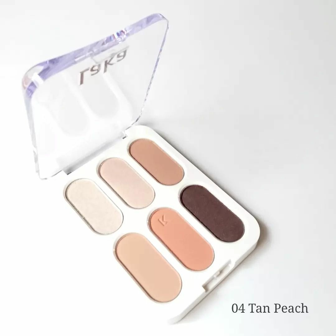 フォーエバー6アイパレット/Laka/アイシャドウパレットを使ったクチコミ(5枚目)