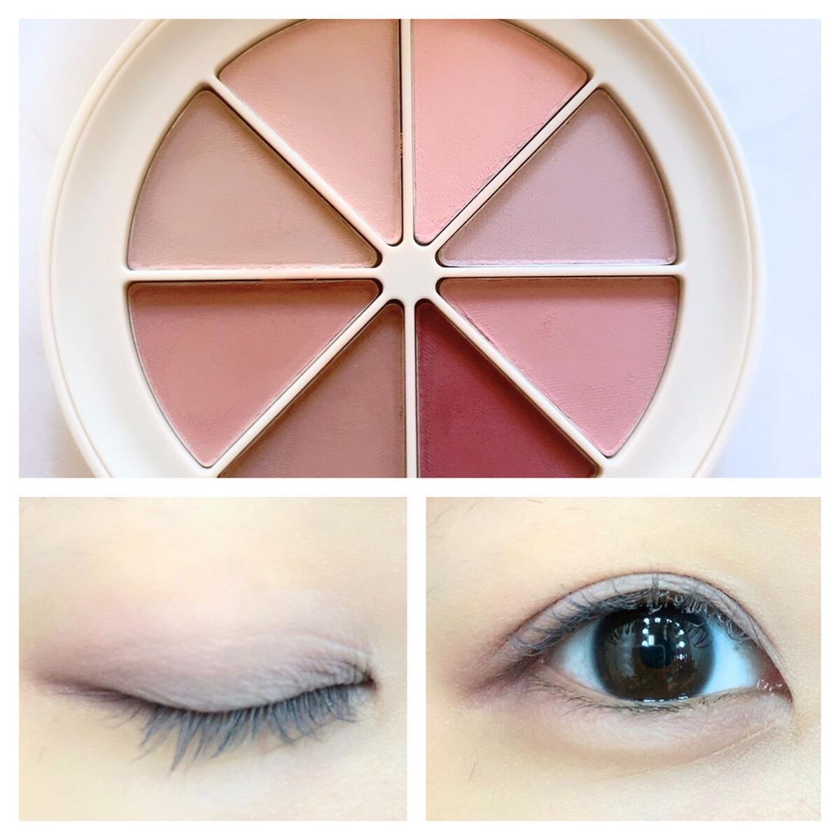 ミドルトーンアイシャドウコレクターパレット/Laka/アイシャドウパレットを使ったクチコミ(3枚目)