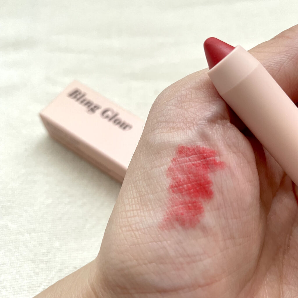 リップクレヨン/BLING GLOW/口紅を使ったクチコミ（2枚目）