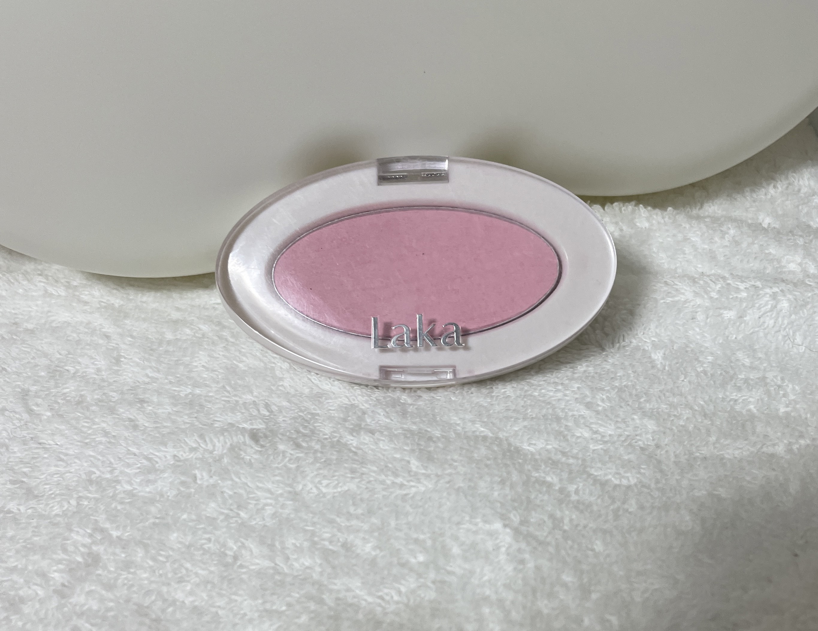 ラブシルクブラッシュ 707 スウィート/Laka/パウダーチークを使ったクチコミ（2枚目）