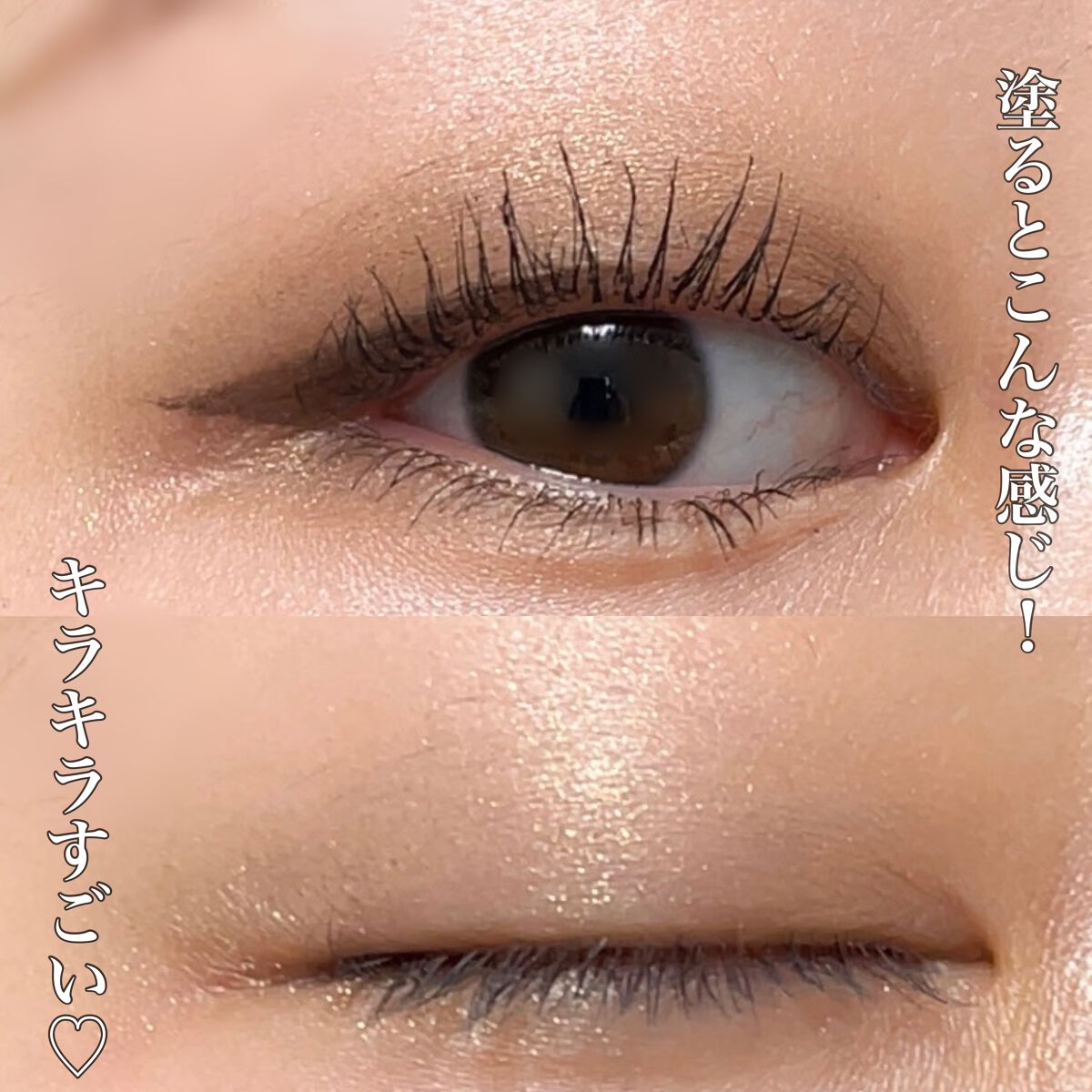 ダイヤモンドシリーズ 星空リキッドアイシャドウ BR 02 枯れた夢/ZEESEA/リキッドアイシャドウを使ったクチコミ（3枚目）