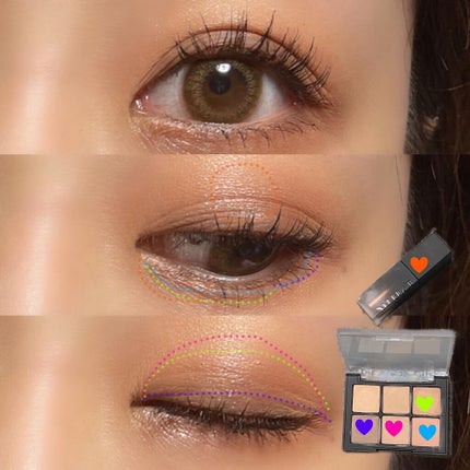 ブラーフィニシュシャドウパレット/Dinto/アイシャドウパレットを使ったクチコミ(6枚目)