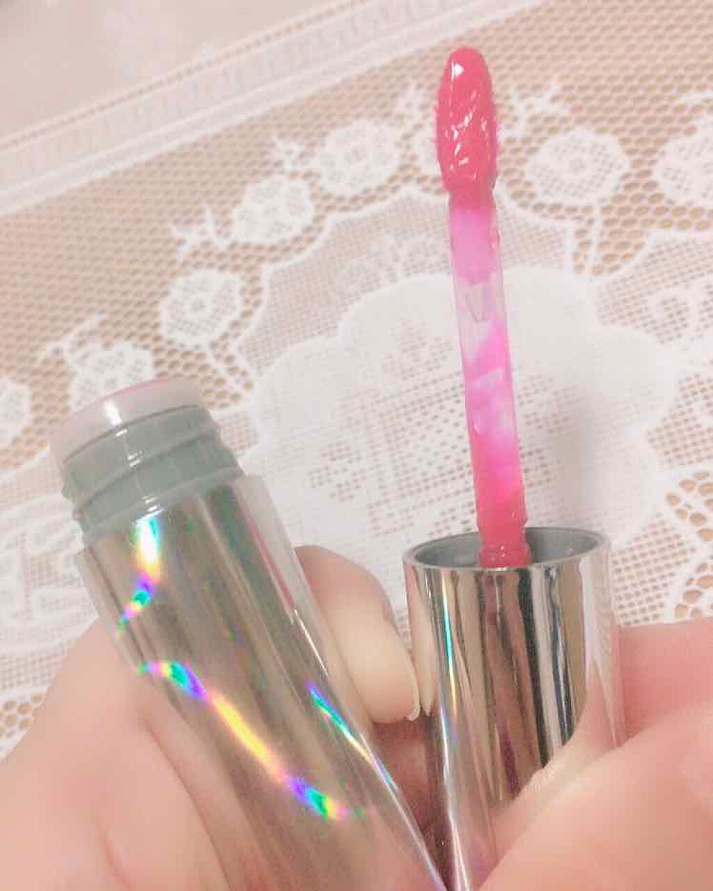 アピュー ウォーターライト ティント/A’pieu/リップティントを使ったクチコミ（2枚目）