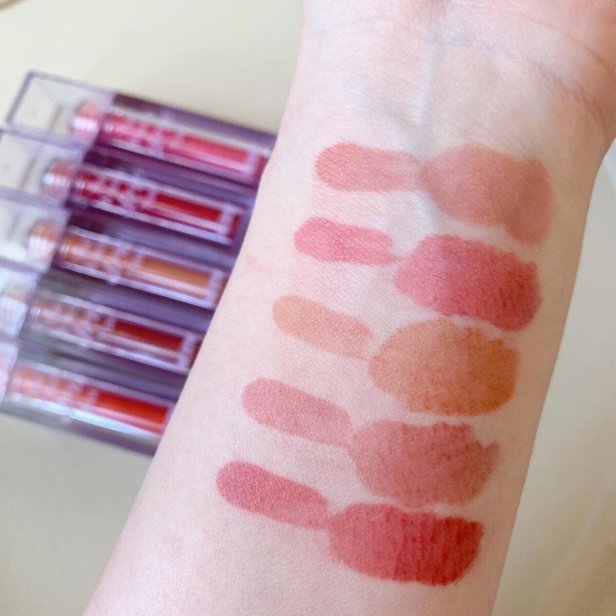 ザ ウォータリーデューティント/MERZY/リップティントを使ったクチコミ(4枚目)