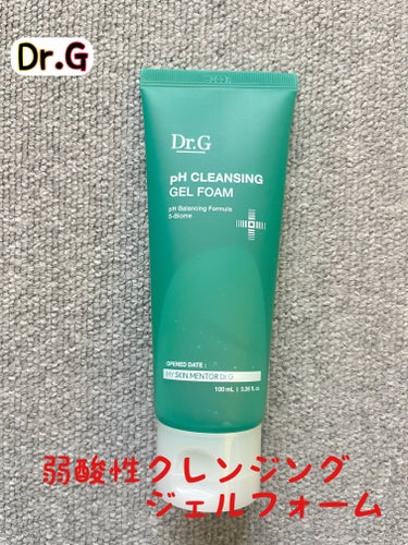 弱酸性クレンジングジェルフォーム/Dr.G/洗顔フォームを使ったクチコミ（1枚目）