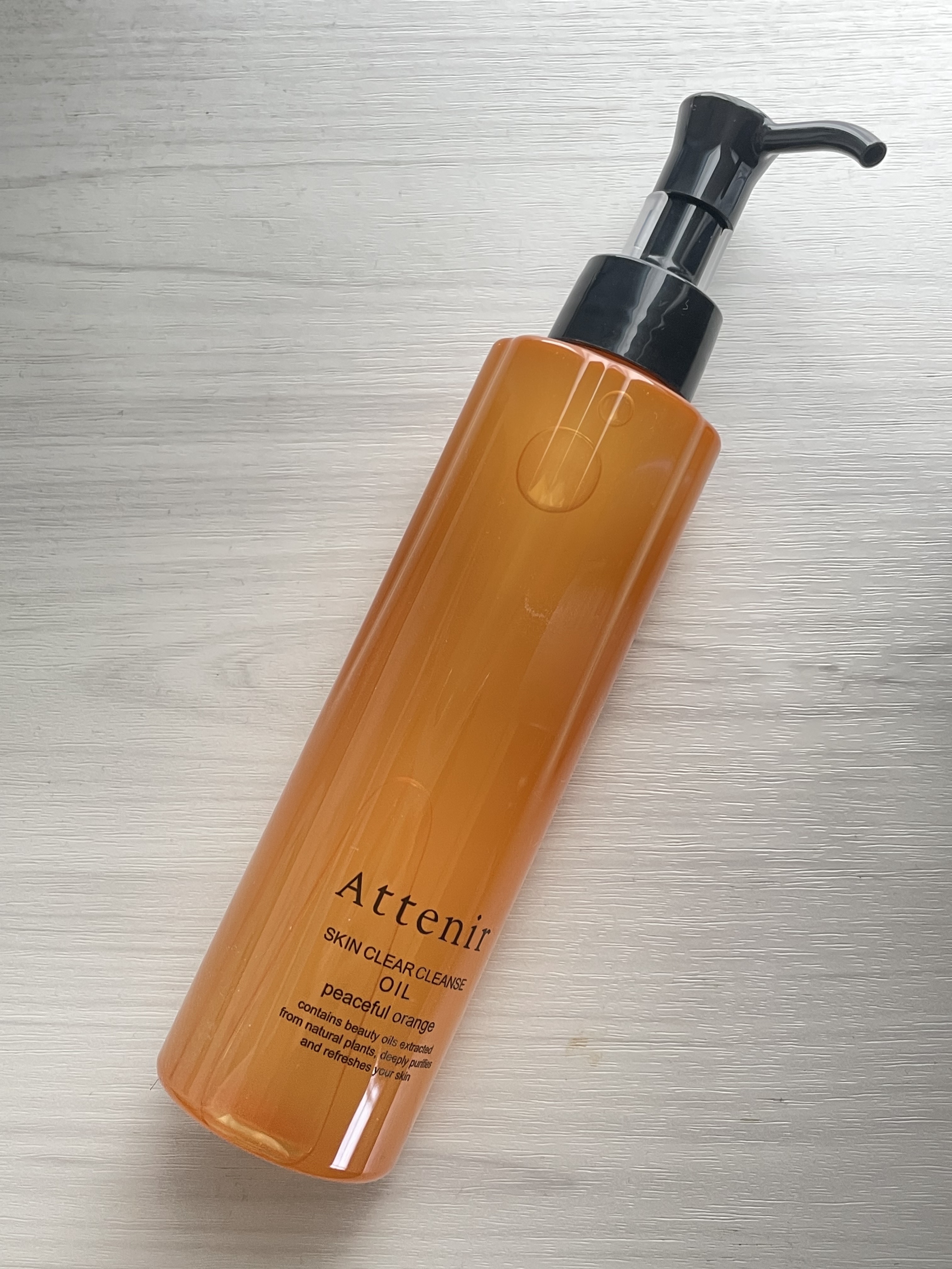 アテニア スキンクリア クレンズ オイル ピースフルオレンジORr ボトル本体 スキンクリアクレンズオイル〈ピースフルオレンジ〉｜アテニアの口コミ
