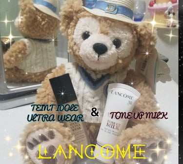 こんにちは😆✨
買って少し経っていますがLANCOMEの
リキッドファンデと下地をレビューします💡

LANCOME
☆TEINTIDOLE ULTRA WEAR
BO-02
リキッドファンデーション
