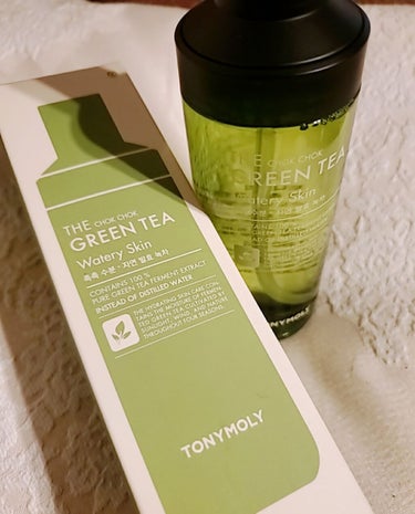The Chok Chok Green Tea Watery Skin/TONYMOLY/化粧水を使ったクチコミ（2枚目）