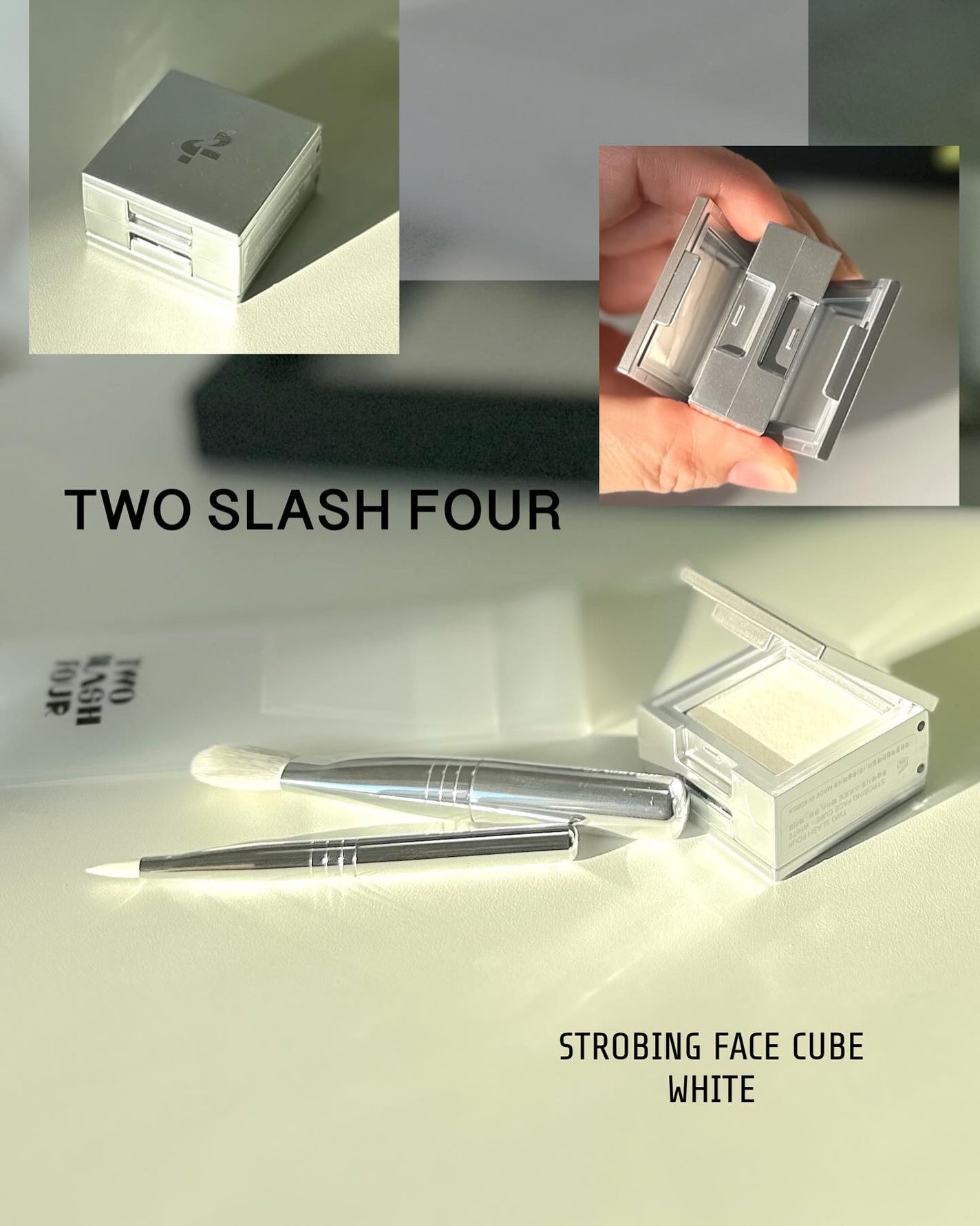 ストロビングフェイスキューブ/TWO SLASH FOUR/ハイライトを使ったクチコミ(1枚目)