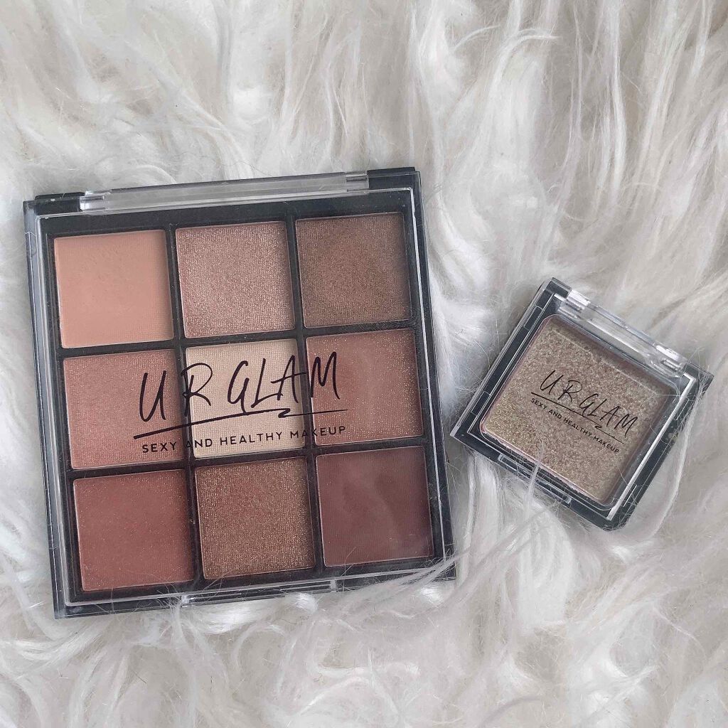 UR GLAM　BLOOMING EYE COLOR PALETTE/U R GLAM/アイシャドウパレットを使ったクチコミ（3枚目）